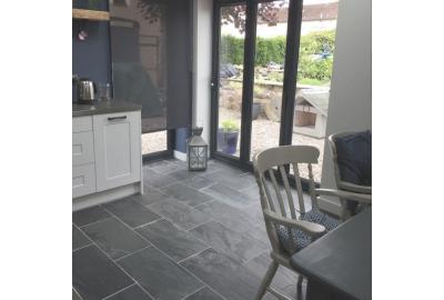 Riven, Brushed and Honed Slate Tiles – Which finish to Choose and Why