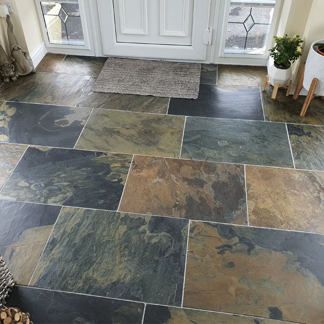 Pro & Cons of Natural Slate Flooring