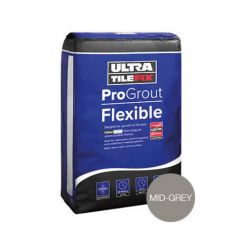ProGrout Flexible Wall & Floor Tile Grout - Mid Grey 3Kg