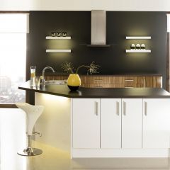 Royale Light Grey Polished Porcelain Wall & Floor Tiles 600x300mm - Lifestyle