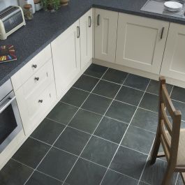 Charcoal Grey Slate Tiles 300x300mm, Grey Slate Floor Tiles
